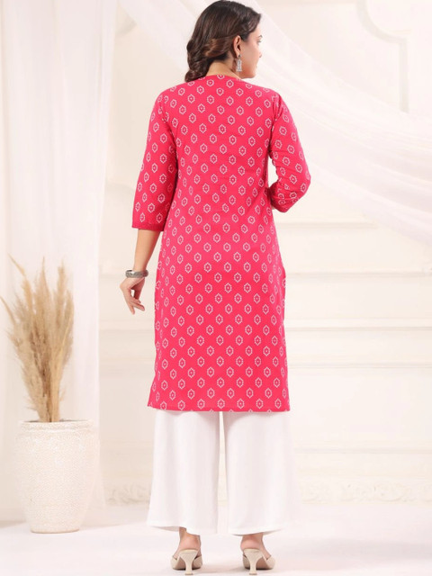 SILAKIVA Women Ethnic Motifs Printed Kurta - Image 3