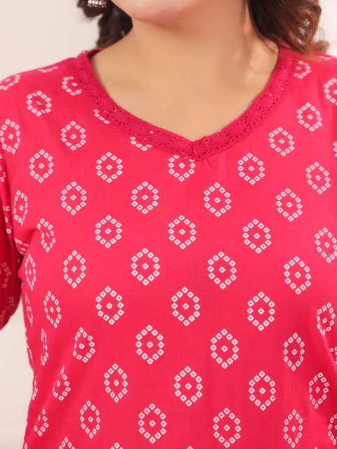 SILAKIVA Women Ethnic Motifs Printed Kurta - Image 7