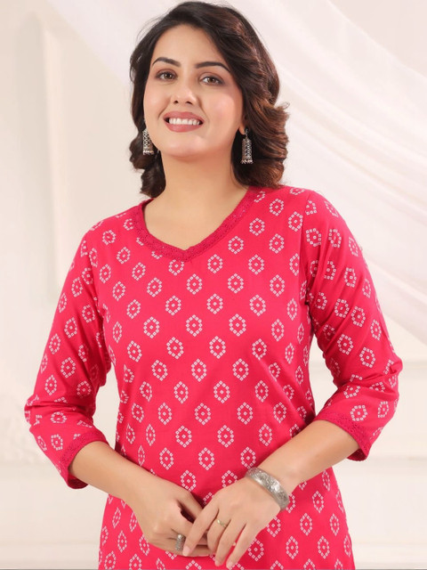 SILAKIVA Women Ethnic Motifs Printed Kurta - Image 4