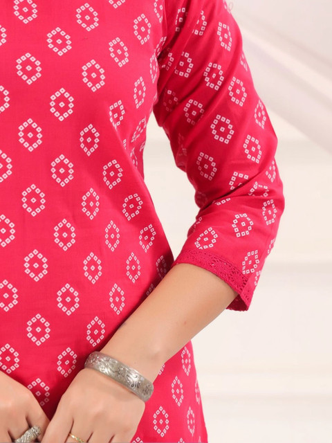 SILAKIVA Women Ethnic Motifs Printed Kurta - Image 5