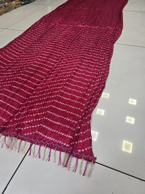 TAMNNA DUPATTA HUB Bandhani Dupatta - Image 5