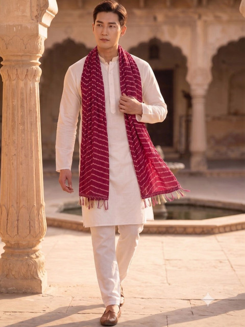 TAMNNA DUPATTA HUB Bandhani Dupatta - Image 6