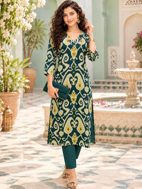 KALINI Women Ethnic Motifs Printed Kurta