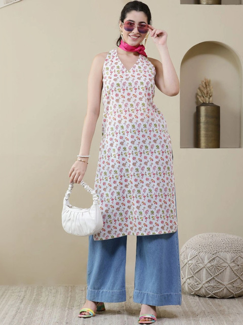 Anouk Rustic Women Floral Printed Floral Kurta