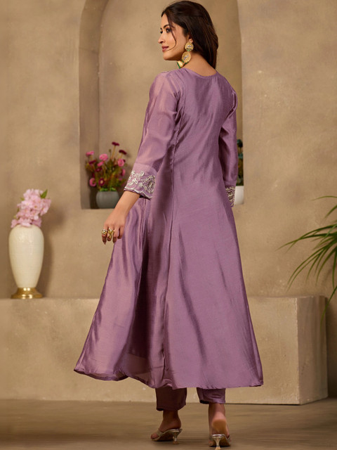 SZN Floral Embroidered Tunic with Trousers - Image 2