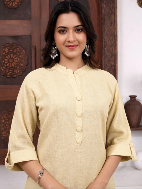 THIRTY 3rd Cotton Solid Tunic with Trousers - Image 6
