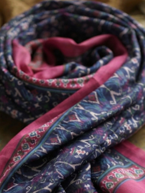 Dupatta Bazaar Ethnic Motifs Printed Ikat Dupatta - Image 4