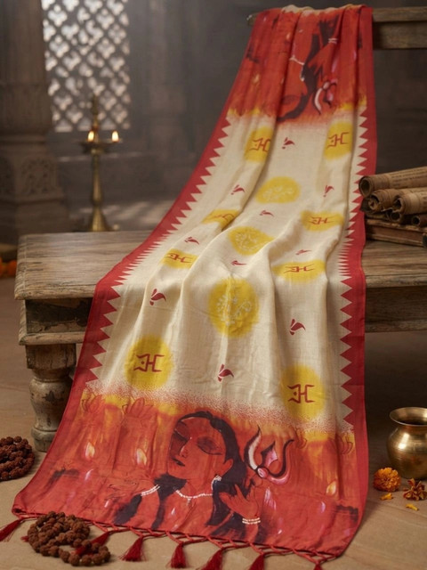 Dupatta Bazaar Ethnic Motifs Printed Dupatta - Image 5