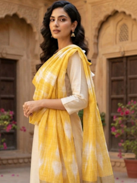 Dupatta Bazaar Dyed Ikat Dupatta - Image 4