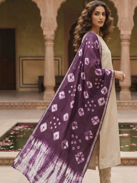 Dupatta Bazaar Dyed Bandhani Dupatta - Image 2