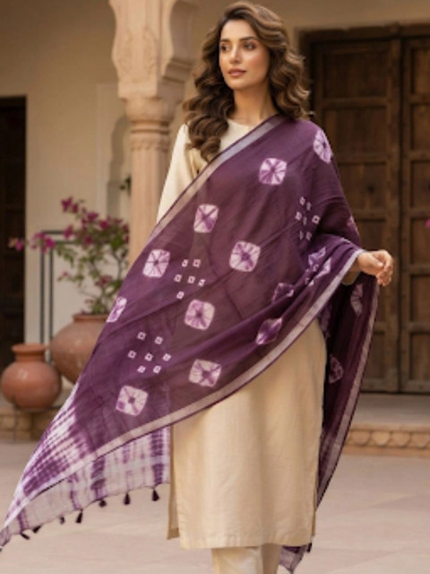 Dupatta Bazaar Dyed Bandhani Dupatta