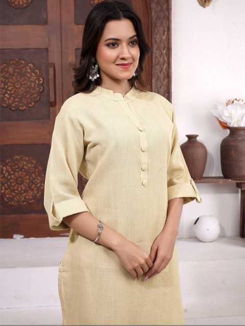 THIRTY 3rd Cotton Solid Tunic with Trousers - Image 5