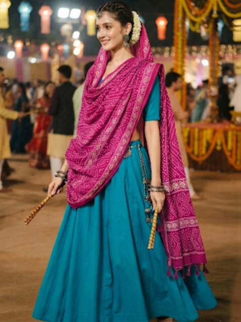 Dupatta Bazaar Printed Bandhani Dupatta