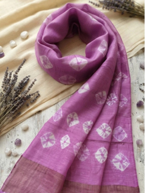 Dupatta Bazaar Printed Tie and Dye Dupatta - Image 4