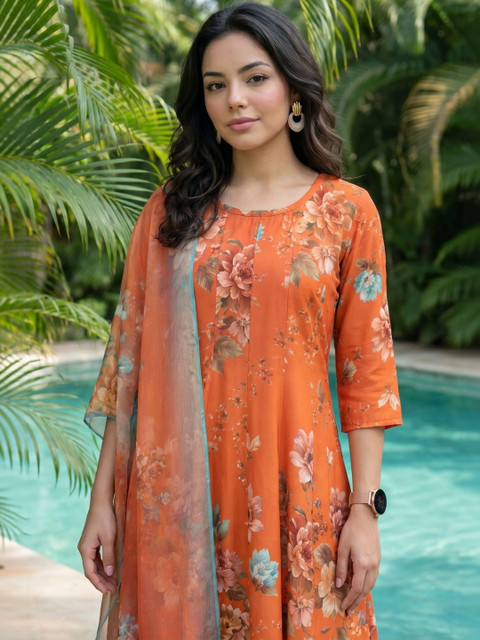 AURELIA Printed Dupatta - Image 5