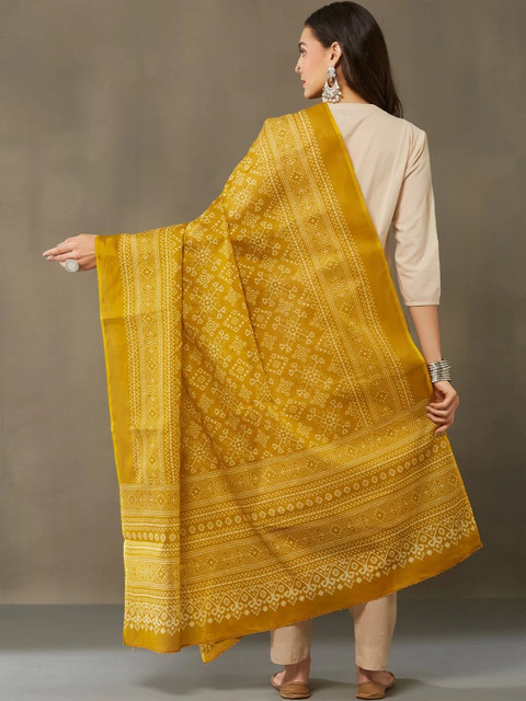 Sangria Printed Dupatta - Image 7