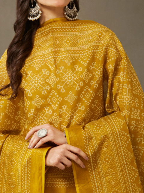 Sangria Printed Dupatta - Image 4