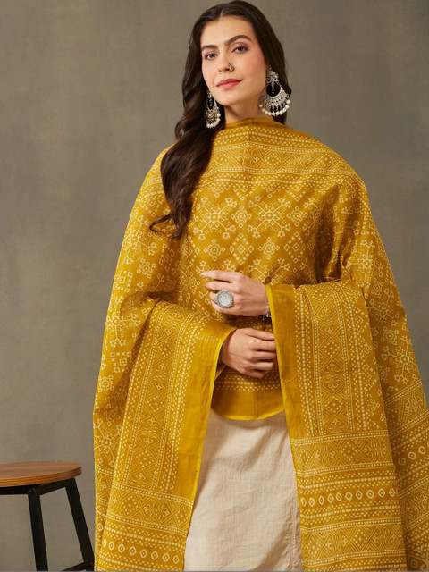 Sangria Printed Dupatta - Image 3
