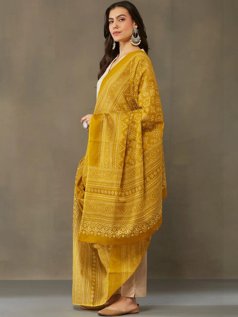 Sangria Printed Dupatta - Image 6