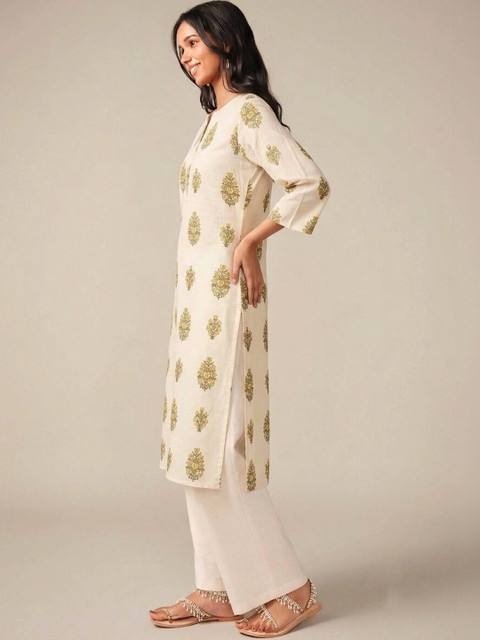 Anouk Rustic Women Ethnic Motifs Printed Kurta - Image 6