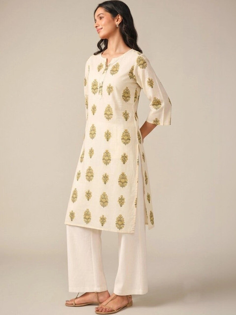Anouk Rustic Women Ethnic Motifs Printed Kurta - Image 2