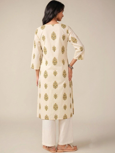 Anouk Rustic Women Ethnic Motifs Printed Kurta - Image 3