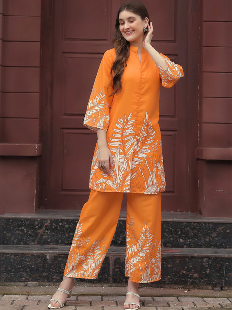 Laasika Floral Printed Tunic with Palazzos