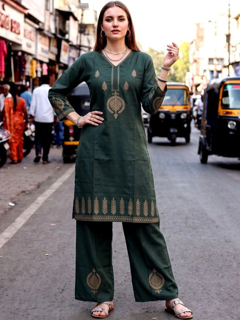 Laasika Floral Printed Tunic with Trousers