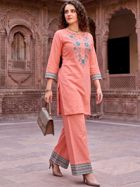 Laasika Floral Printed Tunic with Trousers