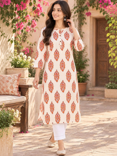 Mona Prints Women Ethnic Motifs Printed Indie Prints Kurta