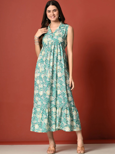 Khavas creations Women Paisley Printed Kurta