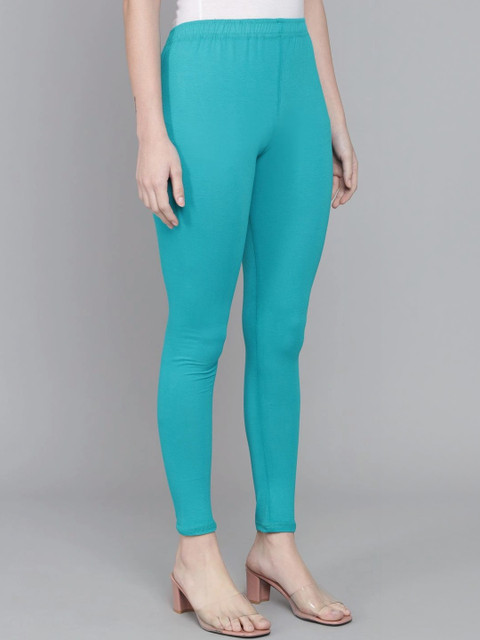 mannatt Cotton Mid-Rise Ankle Length Legging