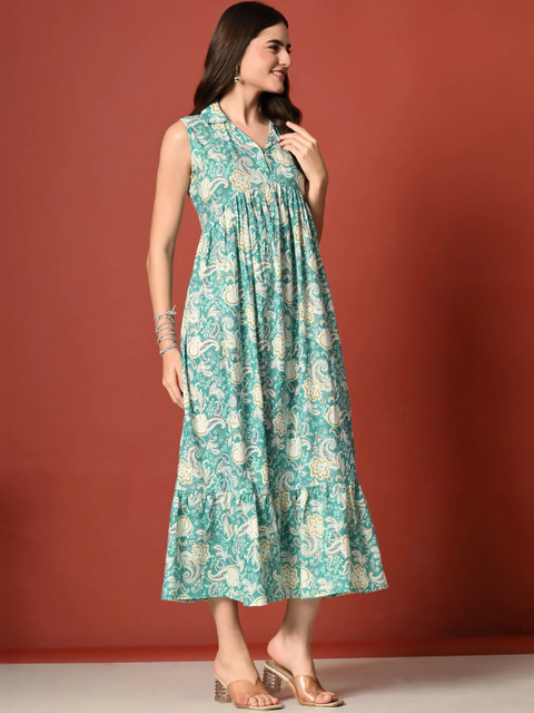 Khavas creations Women Paisley Printed Kurta - Image 6