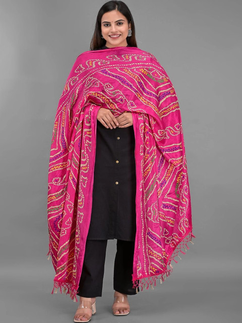 Apratim Printed Bandhani Dupatta