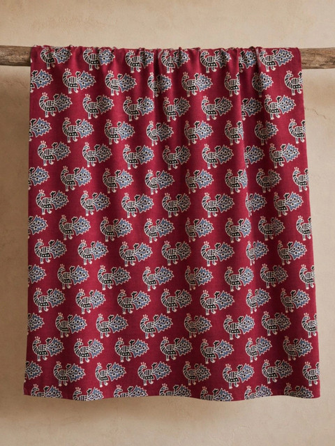The Weaave Traveller Printed Pure Cotton Unstitched Dress Material