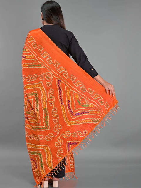 Apratim Printed Bandhani Dupatta - Image 3