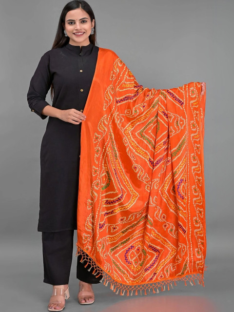 Apratim Printed Bandhani Dupatta - Image 5