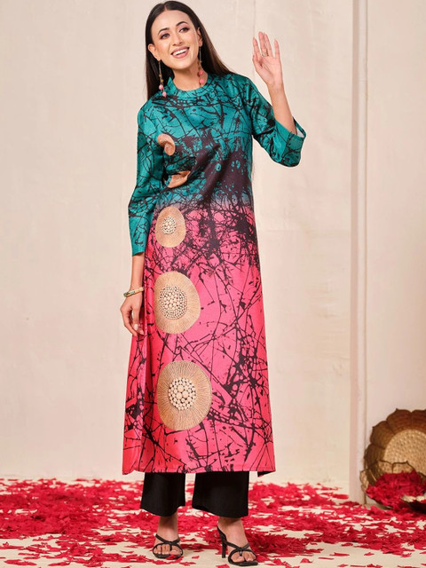 House of Pataudi Printed Top with Trousers - Image 6