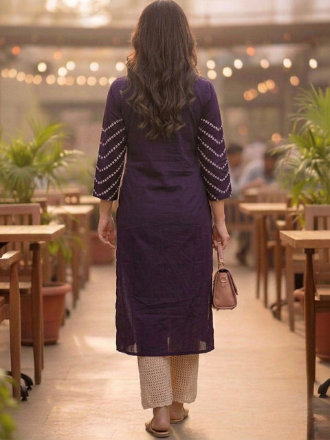 Pjyot by surhi Women Ethnic Motifs Printed Kurta - Image 3