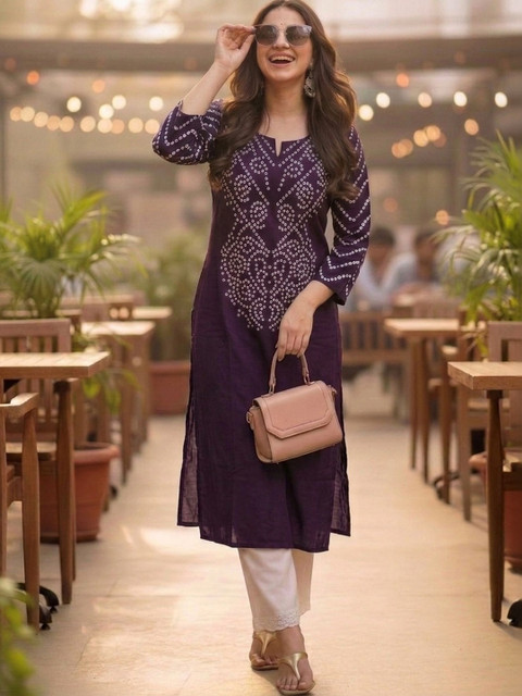 Pjyot by surhi Women Ethnic Motifs Printed Kurta