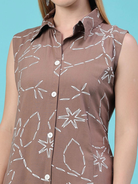 V-Mart Floral Printed Tunic with Trousers - Image 5