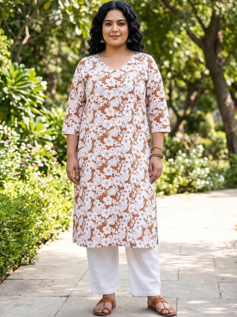 Aarsha Women Floral Printed Floral Kurta