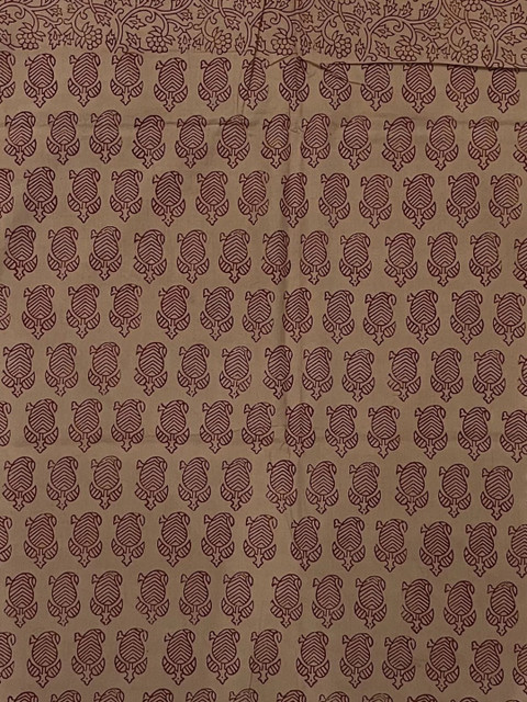 DEEPTI BOUTIQUE Printed Pure Cotton Unstitched Dress Material - Image 3