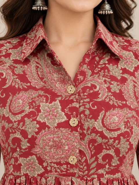 RANGEELO JAIPUR Print Maxi Dress - Image 4