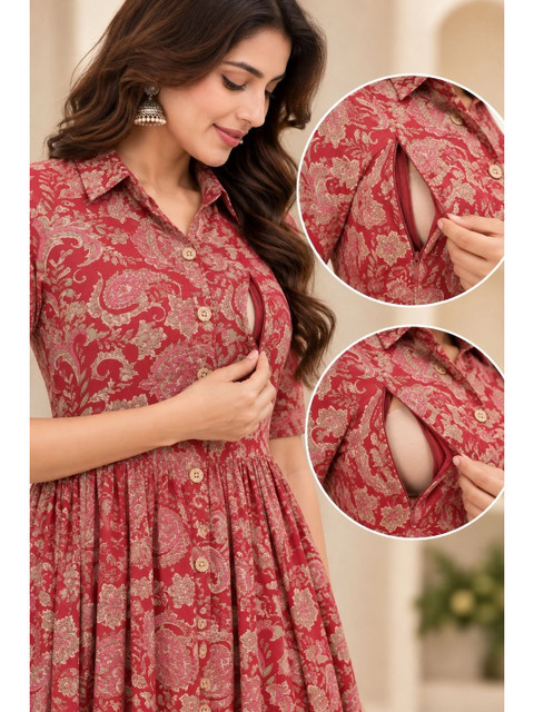 RANGEELO JAIPUR Print Maxi Dress - Image 6