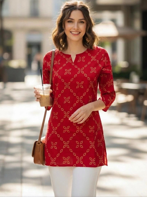 Zyla Women Ethnic Motifs Printed Kurta