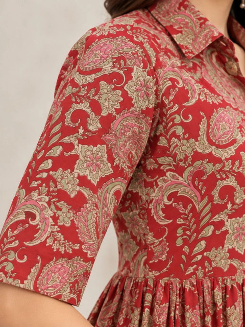 RANGEELO JAIPUR Print Maxi Dress - Image 5