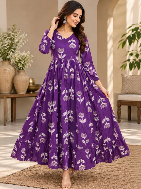 Moda Rapido Floral Print Maxi Dress