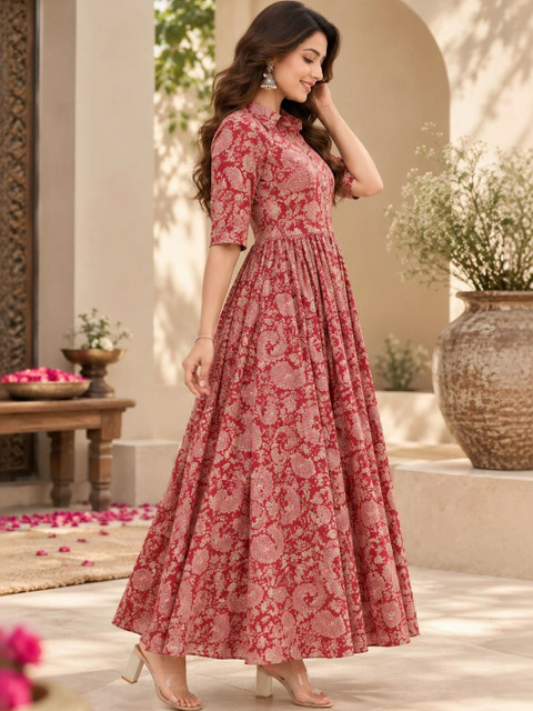 RANGEELO JAIPUR Print Maxi Dress - Image 2