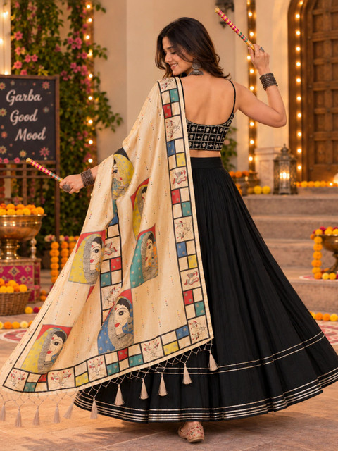 KALINI Ethnic Motifs Printed Dupatta - Image 2
